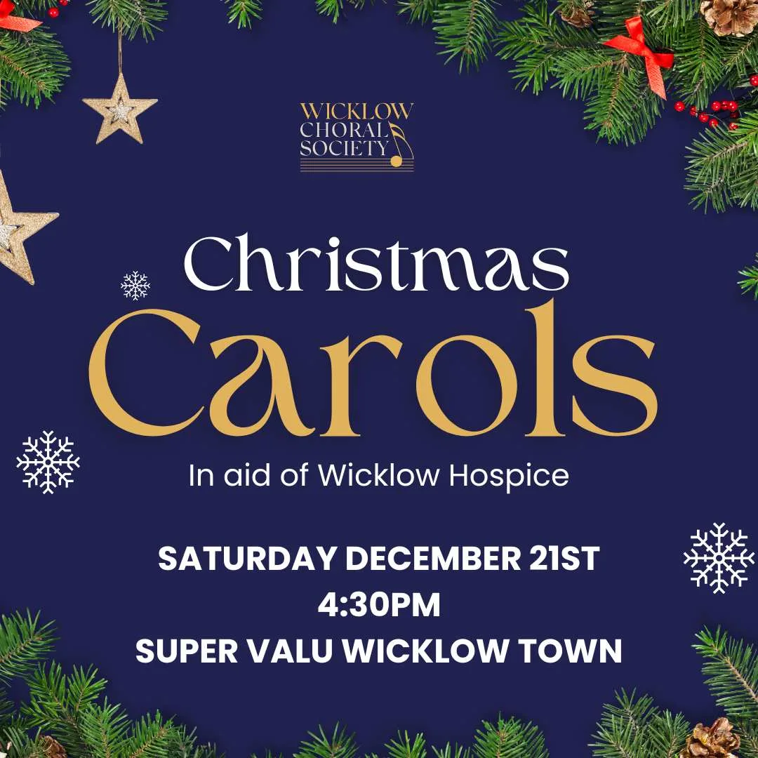 Christmas carols for Wicklow Hospice